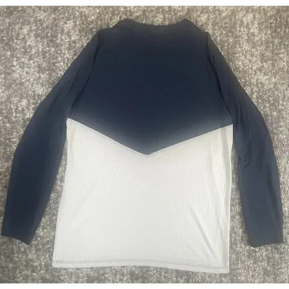 Penn State Mont Alto Baseball Nike Dri-Fit Shirt Gray Blue Long Sleeve XL Shirt - Picture 2 of 9